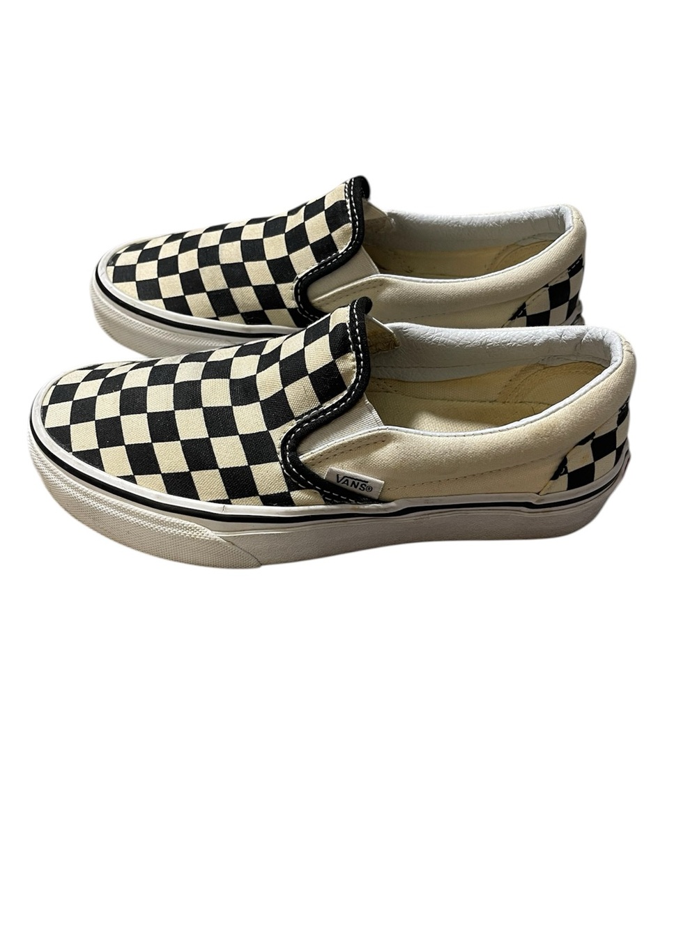 VANS Classic Slip-on Checkered Sneakers - Picture 3 of 6